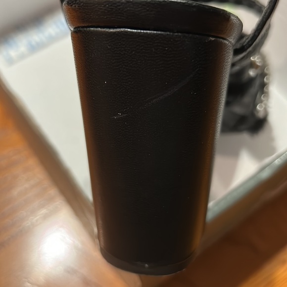 💥$10 SALE💥 NEW! BEAUTIFUL Journee Collection Ziggy Ankle Wrap Heels Size 7.5 - Picture 8 of 9